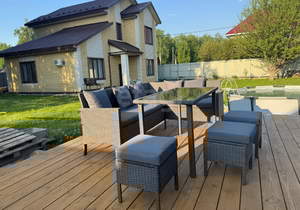 Дом 127м&sup2;, 2-этажный, участок 9 сот.  