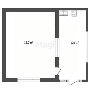 Дом 28м², 1-этажный, участок 5 сот.  