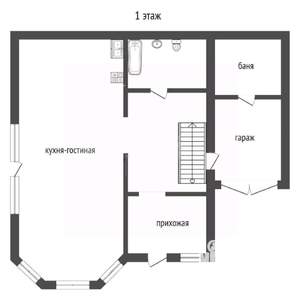 Коттедж 160м², 2-этажный, участок 6 сот.  