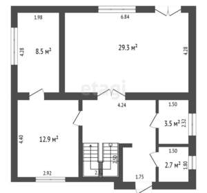 Дом 145м&sup2;, 2-этажный, участок 15 сот.  