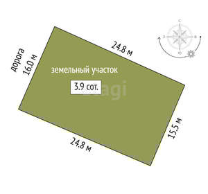 Дача 30м², 2-этажный, участок 4 сот.  