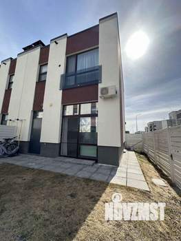 Таунхаус 106м&sup2;, 2-этажный, участок 1 сот.  