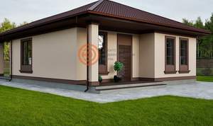 Дом 64м², 1-этажный, участок 1 сот.  