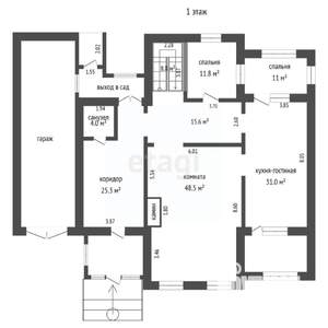Дом 440м², 2-этажный, участок 10 сот.  