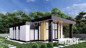 Дом 137м&sup2;, 2-этажный, участок 6 сот.  