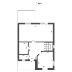 Коттедж 131м², 2-этажный, участок 4 сот.  