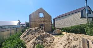 Дом 80м&sup2;, 2-этажный, участок 4 сот.  