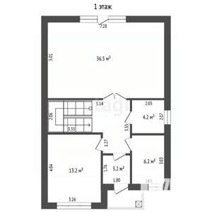 Дом 159м², 2-этажный, участок 5 сот.  