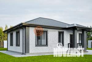 Дом 57м², 1-этажный, участок 1 сот.  