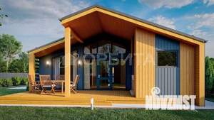 Дом 65м&sup2;, 2-этажный, участок 5 сот.  