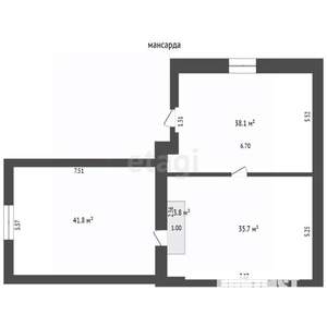 Дом 265м&sup2;, 2-этажный, участок 5 сот.  