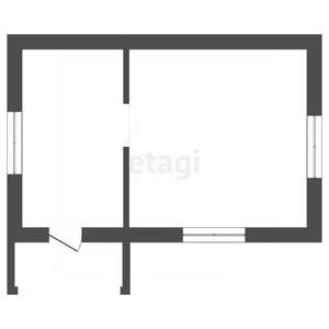 Дом 30м&sup2;, 1-этажный, участок 4 сот.  