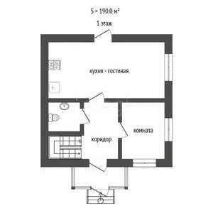 Дом 234м², 2-этажный, участок 10 сот.  