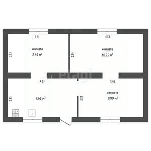 Дом 30м&sup2;, 1-этажный, участок 6 сот.  