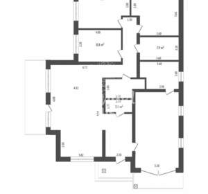 Дом 165м², 1-этажный, участок 10 сот.  