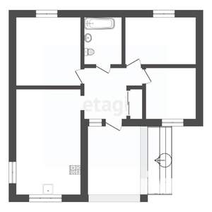 Дом 81м², 1-этажный, участок 5 сот.  