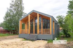 Дом 64м&sup2;, 1-этажный, участок 10 сот.  