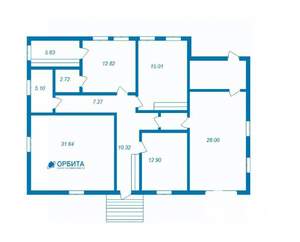 Дача 140м², 2-этажный, участок 5 сот.  