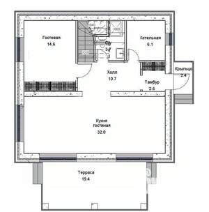 Коттедж 131м², 2-этажный, участок 8 сот.  
