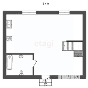 Дом 30м&sup2;, 2-этажный, участок 5 сот.  