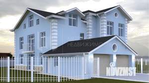 Коттедж 630м², 2-этажный, участок 14 сот.  