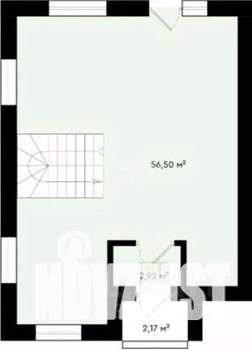 Таунхаус 122м², 3-этажный, участок 2 сот.  