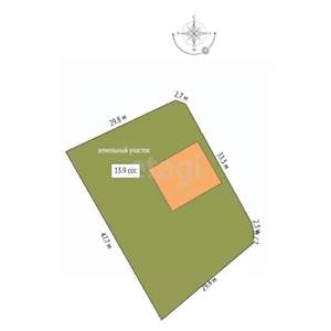 Дом 276м&sup2;, 2-этажный, участок 14 сот.  