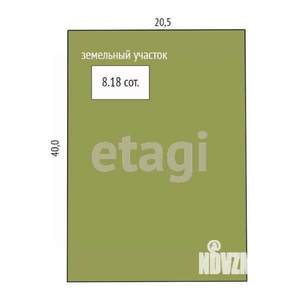 Дом 120м², 2-этажный, участок 8 сот.  