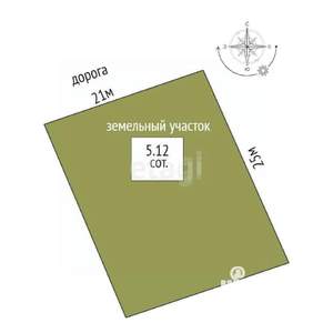 Дом 42м&sup2;, 2-этажный, участок 5 сот.  