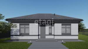 Дом 72м&sup2;, 1-этажный, участок 7 сот.  