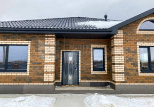 Дом 119м&sup2;, 1-этажный, участок 9 сот.  