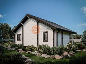 Дом 83м&sup2;, 2-этажный, участок 1 сот.  