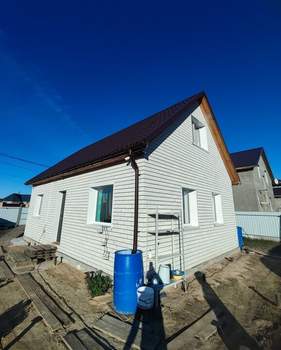 Дом 70м&sup2;, 2-этажный, участок 74 сот.  