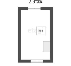 Дача 36м², 2-этажный, участок 5 сот.  