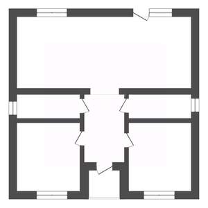 Дом 100м&sup2;, 1-этажный, участок 9 сот.  