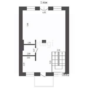 Таунхаус 202м&sup2;, 3-этажный, участок 3 сот.  