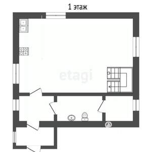 Дом 91м², 2-этажный, участок 7 сот.  