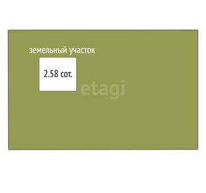 Дом 72м², 2-этажный, участок 3 сот.  