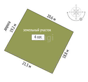 Дом 75м², 1-этажный, участок 4 сот.  