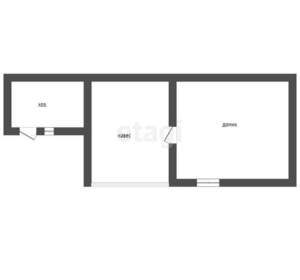 Дом 20м&sup2;, 2-этажный, участок 17 сот.  