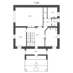 Дом 291м&sup2;, 3-этажный, участок 13 сот.  