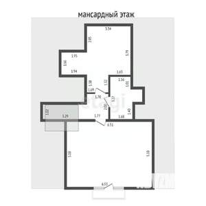 Таунхаус 186м&sup2;, 2-этажный, участок 4 сот.  