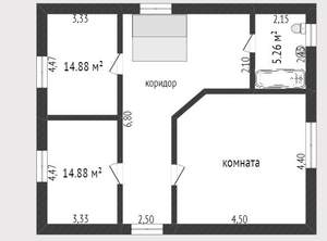 Дом 240м², 2-этажный, участок 7 сот.  