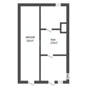 Дом 50м², 2-этажный, участок 10 сот.  