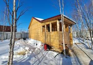 Дом 57м&sup2;, 1-этажный, участок 5 сот.  