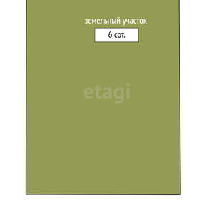 Дом 20м², 2-этажный, участок 6 сот.  