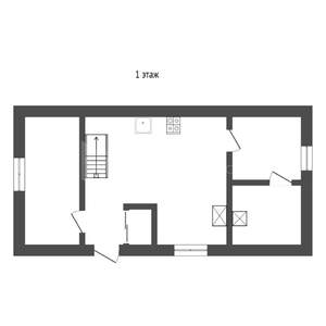 Дача 40м², 2-этажный, участок 5 сот.  