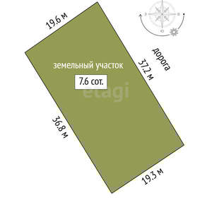 Дача 40м², 2-этажный, участок 8 сот.  