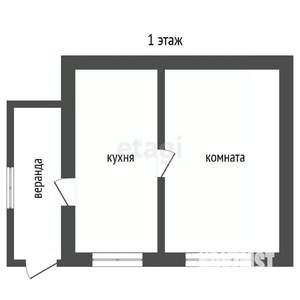 Дача 30м², 2-этажный, участок 7 сот.  