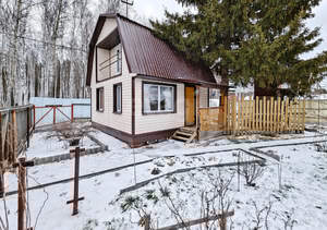 Дом 37м², 2-этажный, участок 7 сот.  